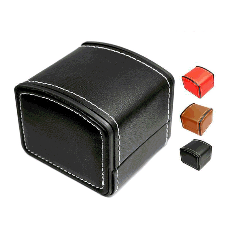 Vintage Jewelry Watches Women - Caja de Reloj portátil de cuero