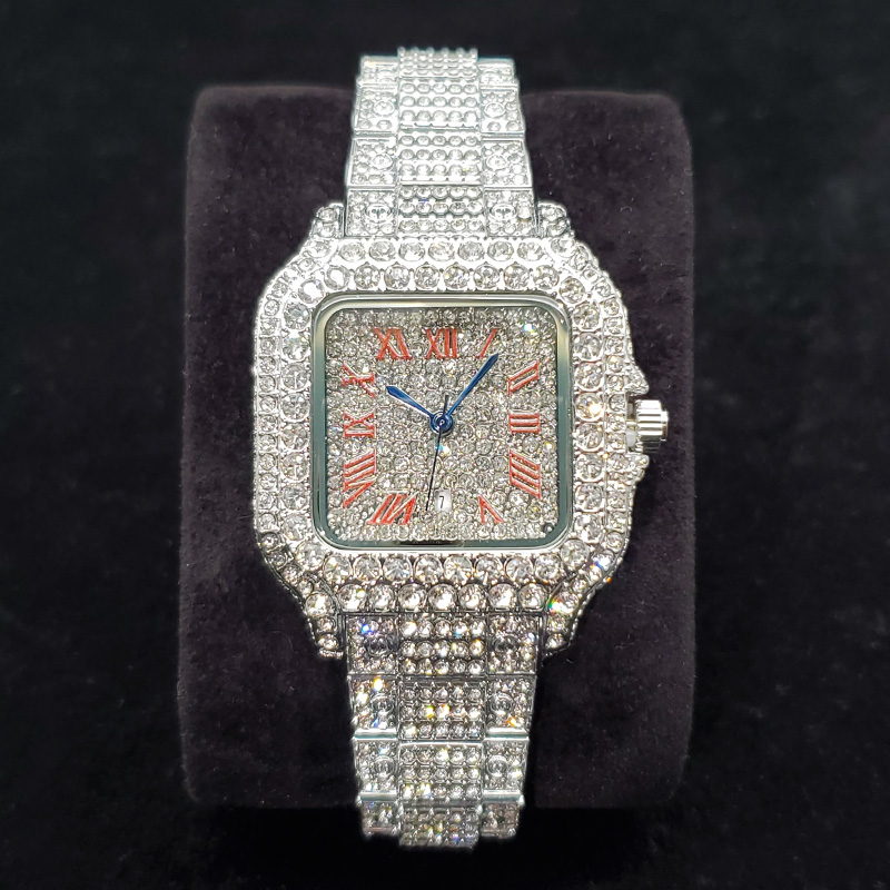 Jewelry Watches Silver - Relojes de Diamantes de Lujo para