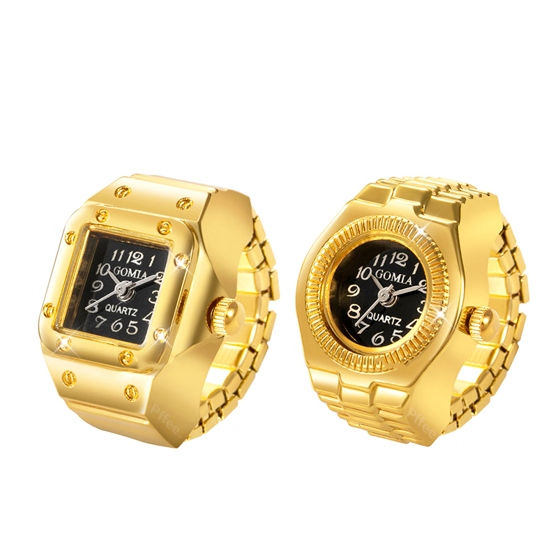 Vintage Jewelry Watches Women - Anillos de pareja color oro, reloj