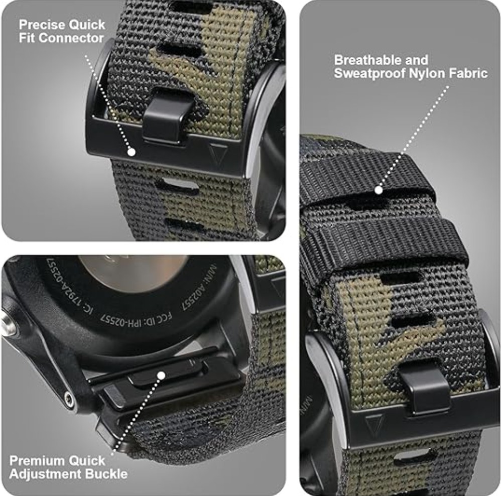 Correa de nailon QuickFit de 2 - Citizen Watch Promaster reseña y precio