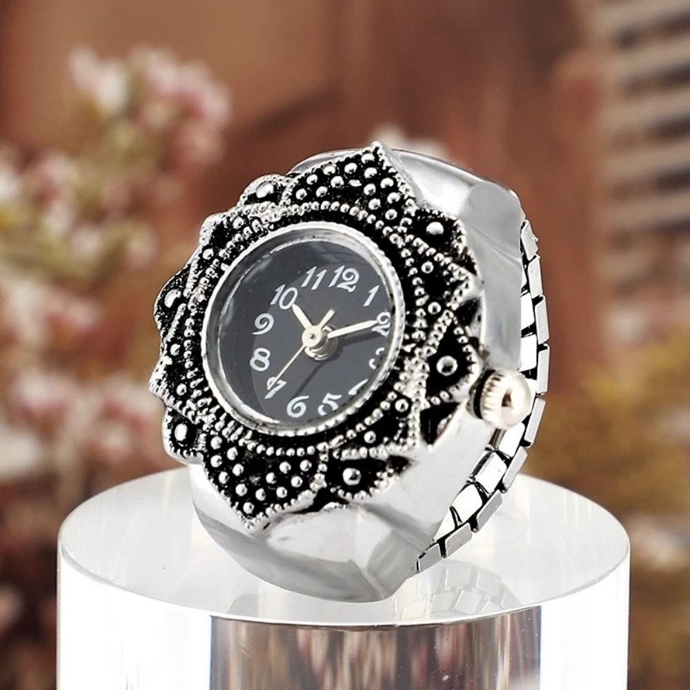 Reloj de anillo de dedo para h - Vintage Jewelry Watches Women reseña y precio