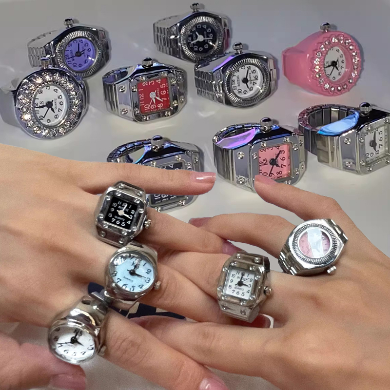 Relojes de Anillo Vintage Plat - Vintage Jewelry Watches Women reseña y precio