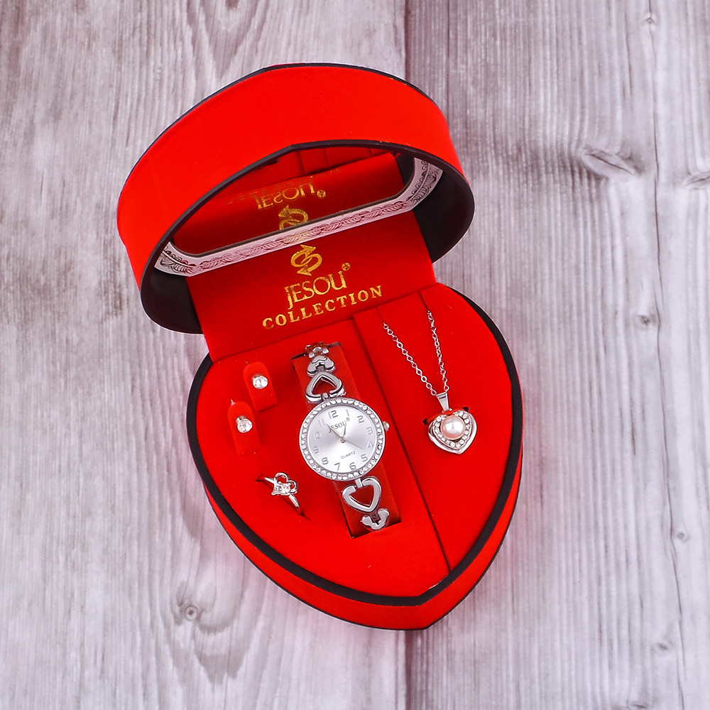 2026 Nuevo Set de Reloj de Pul - Jewelry Watches Silver reseña y precio