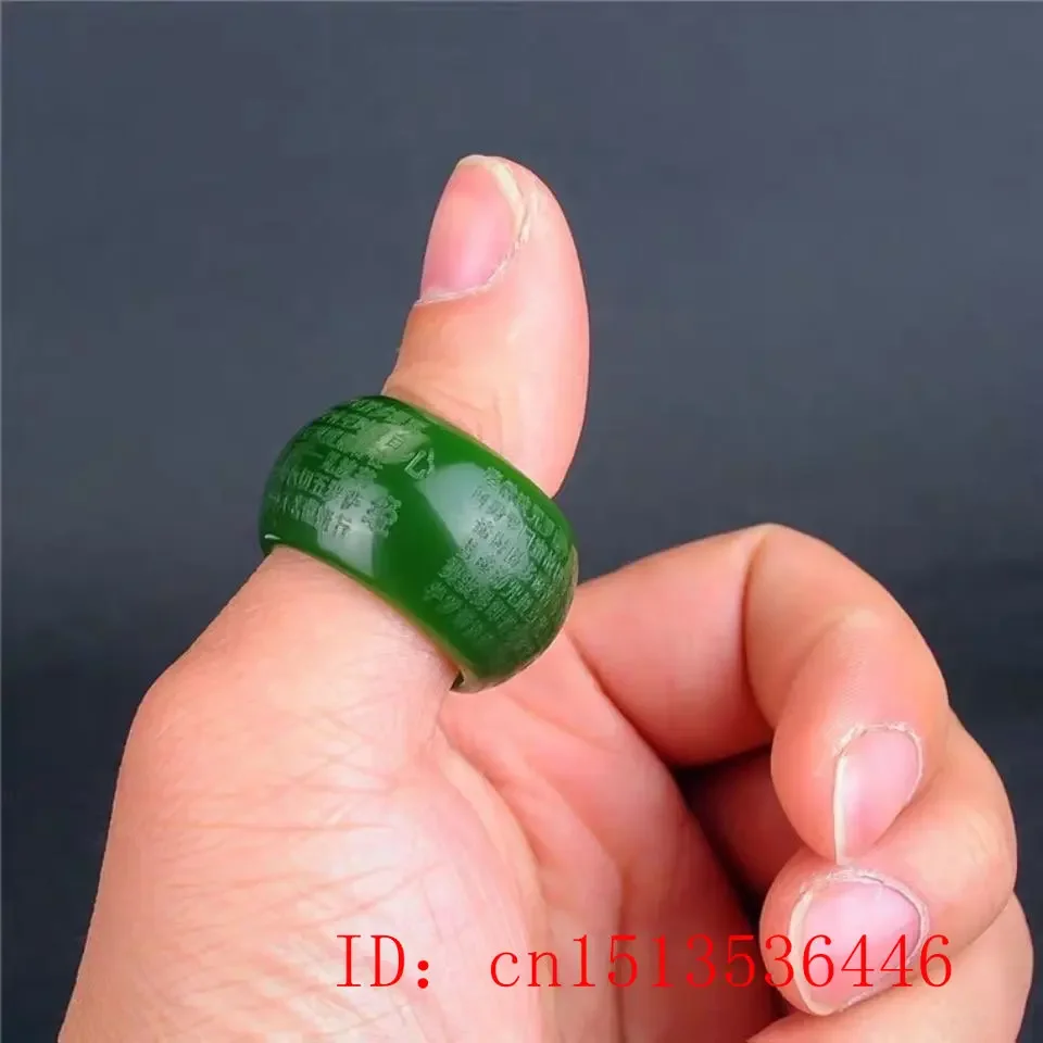 Anillo de jade verde natural d - Jewelry & Watches Spółka Z Ograniczoną Odpowiedzialnością Sp Z Oo reseña y precio