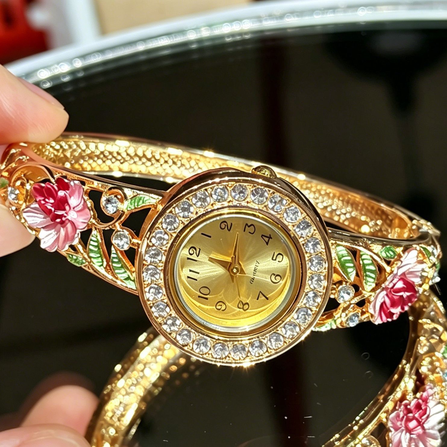 Reloj de Pulsera Vintage con F - Vintage Jewelry Watches Women reseña y precio