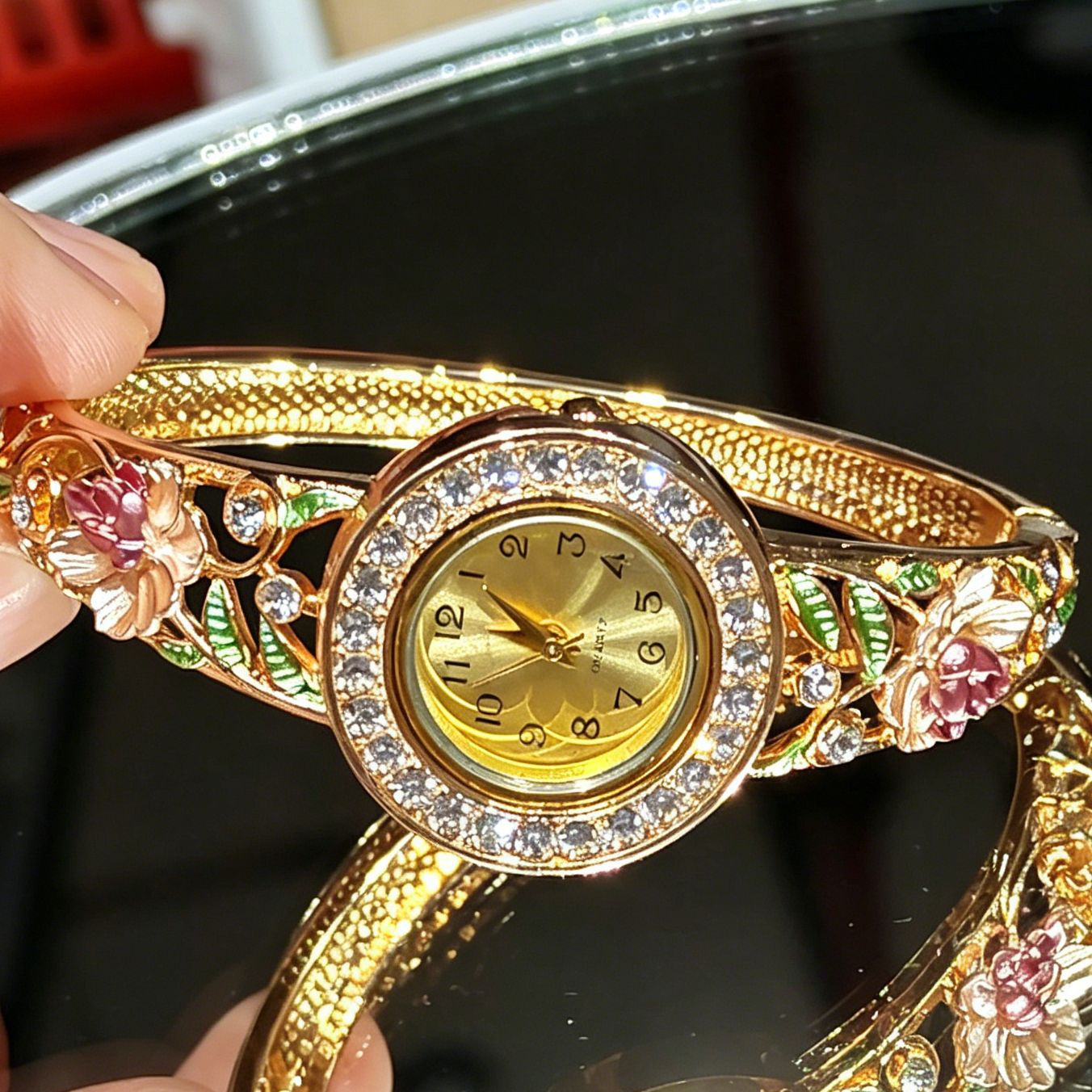 Reloj de Pulsera Vintage con F - Vintage Jewelry Watches Women reseña y precio