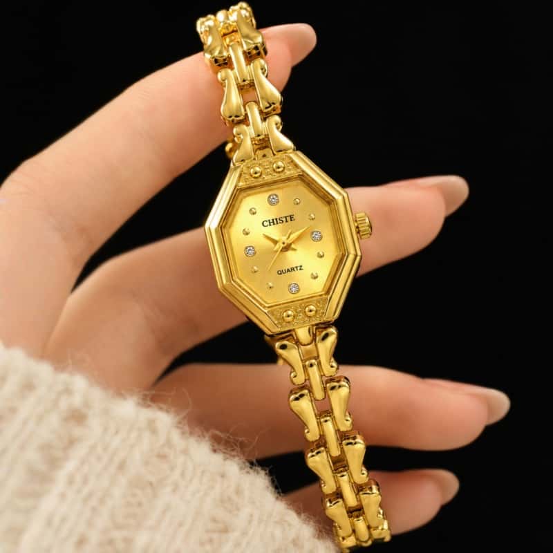 Reloj de pulsera de cuarzo par - Vintage Jewelry Watches Women reseña y precio