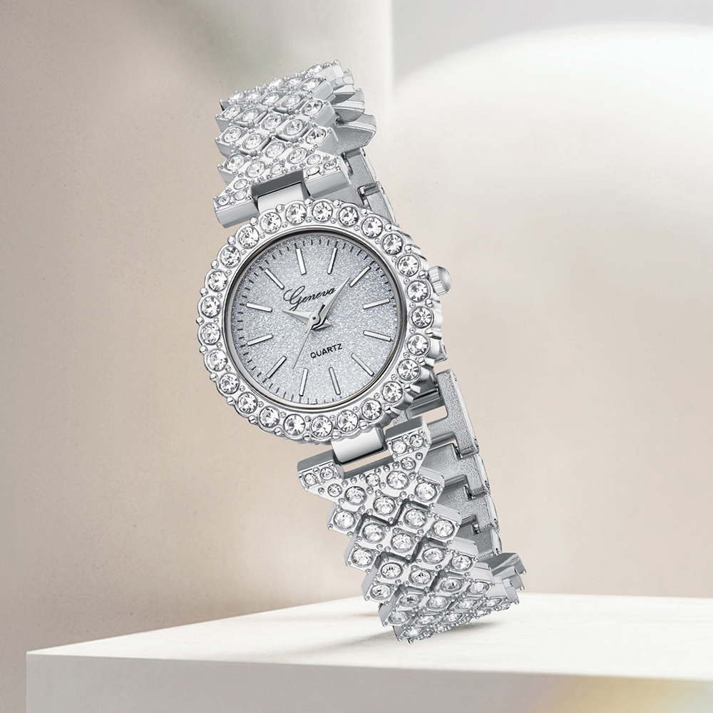 Juego de 4 relojes de pulsera  - Jewelry Watches Silver reseña y precio