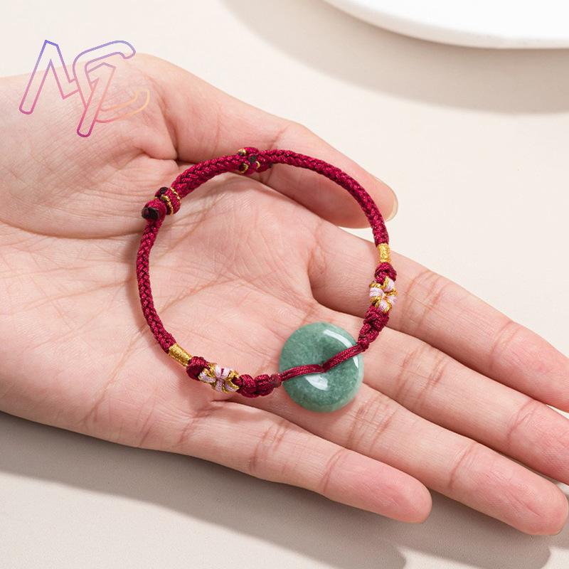 Pulsera de donut de jadeíta ve - Jewelry & Watches Spółka Z Ograniczoną Odpowiedzialnością Sp Z Oo reseña y precio