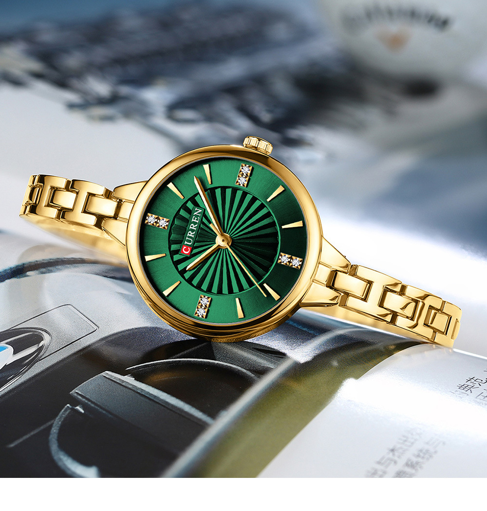 Reloj CURREN 9097 de cuarzo pa - Jewelry Watches Silver reseña y precio