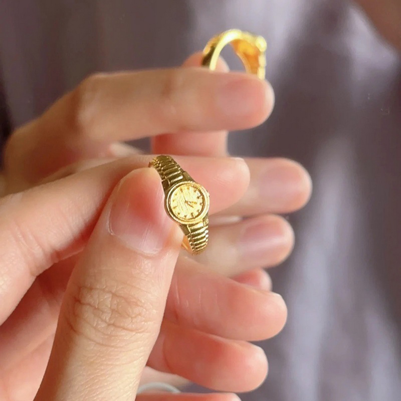 1 unidad de anillos de apertur - Vintage Jewelry Watches Women reseña y precio